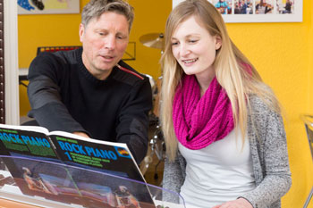 Klavierunterricht an der Musikschule Fischer